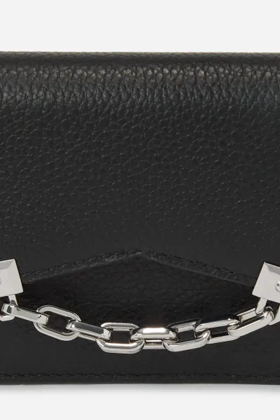 Peňaženka Karl Lagerfeld K/Seven Grainy Md Flap Wallet Black