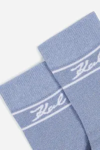 Ponožky Karl Lagerfeld K/Signature Socks Soft Chambray And Black