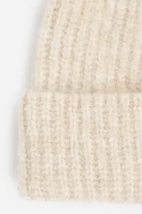 Čapica Karl Lagerfeld K/Autograph Patch Beanie Trench Beige