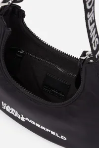 Kabelka Karl Lagerfeld Jeans Klj Essential Nylon Moon Bag Black