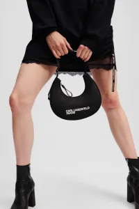 Kabelka Karl Lagerfeld Jeans Klj Essential Nylon Moon Bag Black