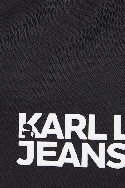 Kabelka Karl Lagerfeld Jeans Klj Essential Nylon Moon Bag Black