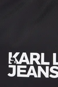 Kabelka Karl Lagerfeld Jeans Klj Essential Nylon Moon Bag Black