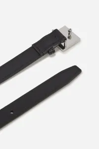 Opasok Karl Lagerfeld Jeans Klj Thin Leather Belt Black