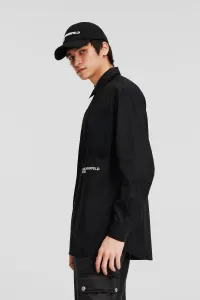 Košeľa Karl Lagerfeld Jeans Klj Regular Woven Shirt Black
