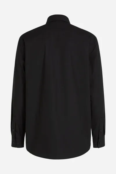 Košeľa Karl Lagerfeld Jeans Klj Regular Woven Shirt Black