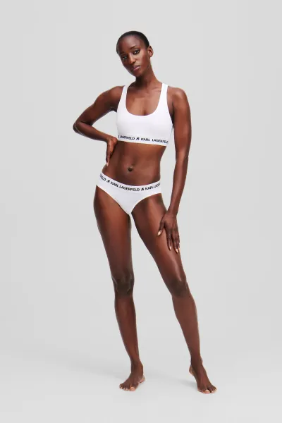 Spodná Bielizeň Karl Lagerfeld Logo Brief Black/White/Grey