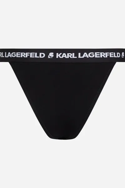 Spodná Bielizeň Karl Lagerfeld Logo Brief Black/White/Grey