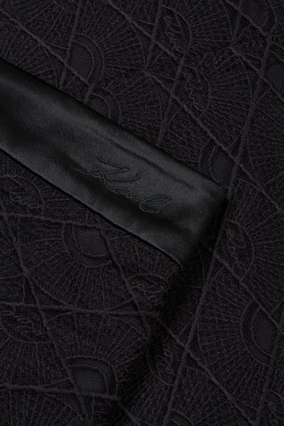 Sukňa Karl Lagerfeld Fan Lace Skirt Black
