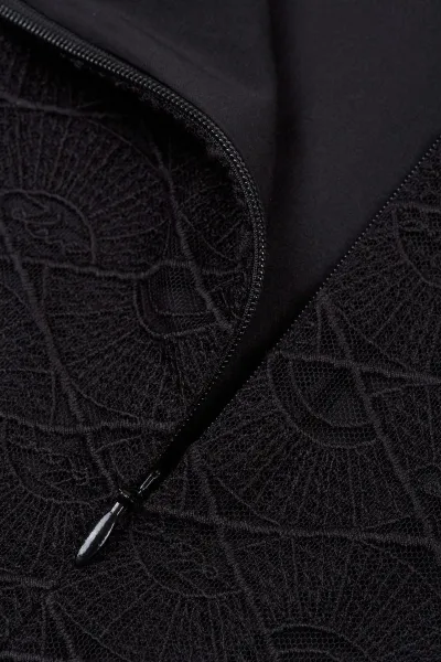 Sukňa Karl Lagerfeld Fan Lace Skirt Black