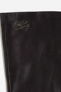 Rukavice Karl Lagerfeld K/Autograph Long Eve Gloves Black