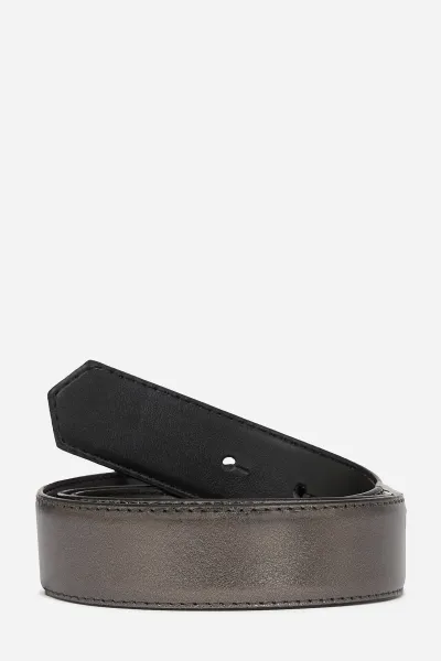 Opasok Karl Lagerfeld K/Autograph H3 Belt Gunmetal