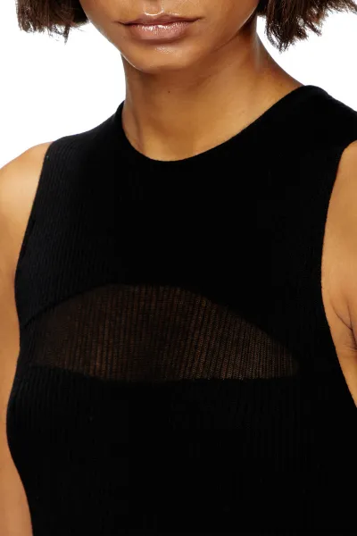 Šaty Diesel M-Slender Dress Black