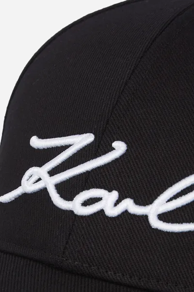 Šiltovka Karl Lagerfeld K/Signature Cap Black