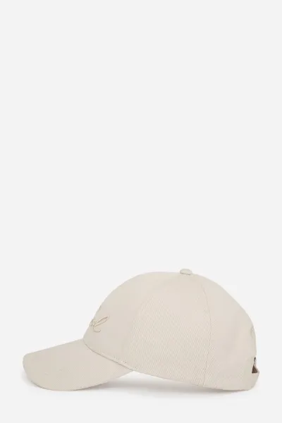 Šiltovka Karl Lagerfeld K/Signature Cap Cement