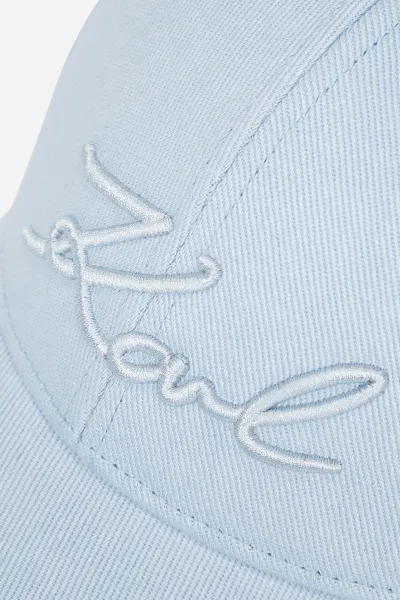 Šiltovka Karl Lagerfeld K/Signature Cap Kentucky Blue