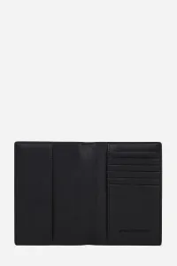 Púzdro Na Pas Karl Lagerfeld Ikon Passport Case Gp Black