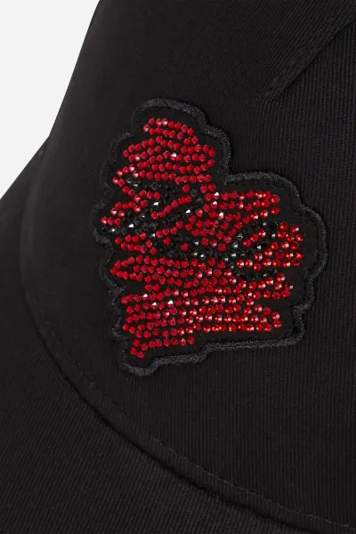 Šiltovka Karl Lagerfeld K/Hearts Cap Black