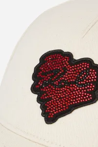 Šiltovka Karl Lagerfeld K/Hearts Cap Natural