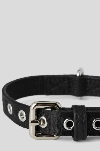 Obojok Karl Lagerfeld K/Pet Ikon Collar Black