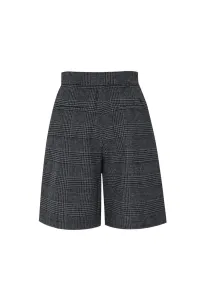 Šortky Dkny Pleated Shorts Gry/Blk
