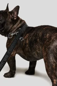 Vodítko Karl Lagerfeld K/Pet Ikon Leash+Bag Black