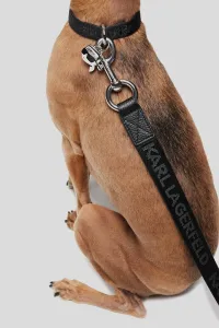 Vodítko Karl Lagerfeld K/Pet Ikon Leash+Bag Black