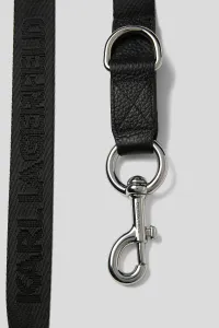 Vodítko Karl Lagerfeld K/Pet Ikon Leash+Bag Black