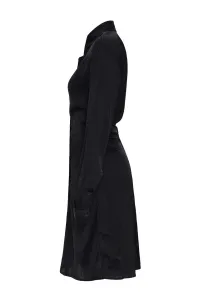 Šaty Dkny Woven Dress Black