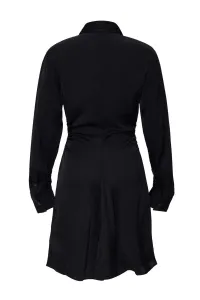 Šaty Dkny Woven Dress Black