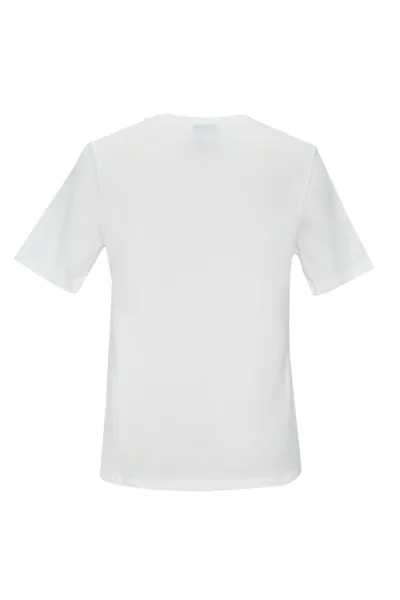 Tričko Dkny Regular T Shirt W/Ve White