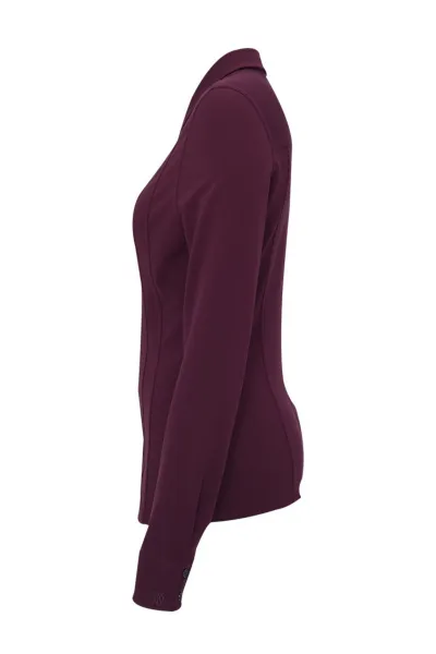 Sveter Dkny Knit Shirt Burgundy