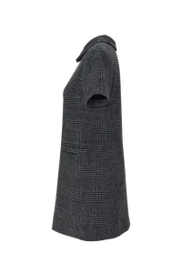Šaty Dkny S/S Short Dress Gry/Blk