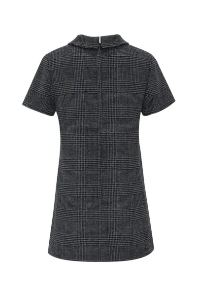 Šaty Dkny S/S Short Dress Gry/Blk