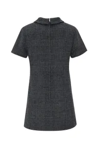 Šaty Dkny S/S Short Dress Gry/Blk