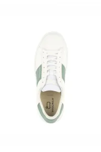 Tenisky Woolrich Classic Court Man Calf - Grana White - Green