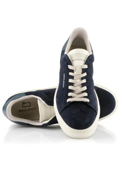 Tenisky Woolrich Classic Court Man Camoscio Blue