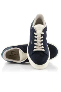 Tenisky Woolrich Classic Court Man Camoscio Blue