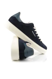 Tenisky Woolrich Classic Court Man Camoscio Blue
