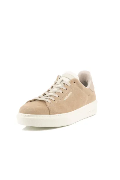 Tenisky Woolrich Classic Court Man Camoscio Beige