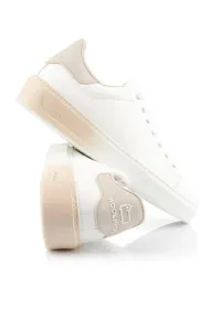 Tenisky Woolrich Classic Court Women Calf - Pvc White-Beige