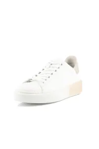 Tenisky Woolrich Classic Court Women Calf - Pvc White-Beige