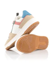 Tenisky Woolrich Low Basket Woman Camoscio - Calf Beige - Multicolor