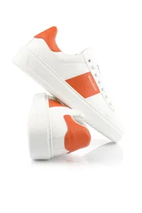Tenisky Woolrich Classic Court Women Calf - Grana White-Koi