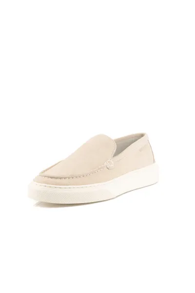 Poltopánky Woolrich Slip On Loafer Women Camoscio Beige