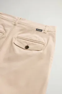 Nohavice Woolrich Classic Stretch Twill Pant Feather Beige