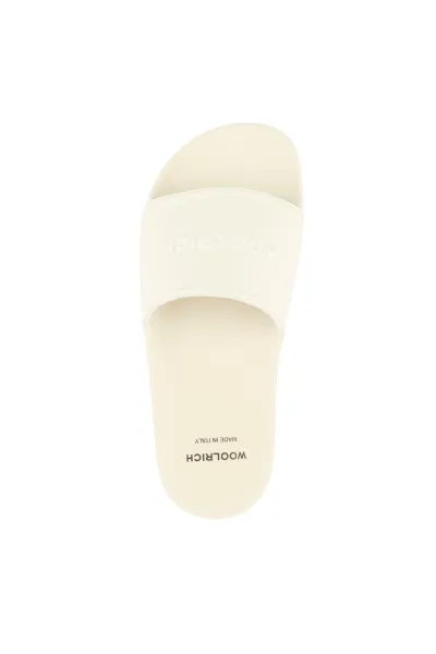 Šľapky Woolrich Sandalo Donna Eva Off White
