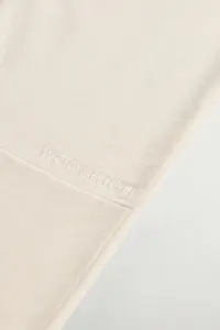 Tepláky Woolrich Light Fleece Pant Milky Cream