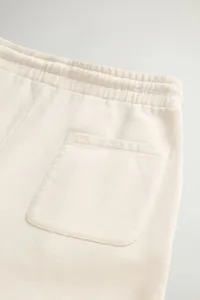 Tepláky Woolrich Light Fleece Pant Milky Cream