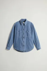 Košeľa Woolrich Chambray Shirt Citadel